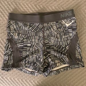 Grey & White Nike Pros